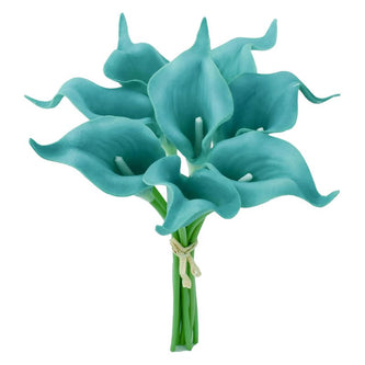 Fleurs Artificielles Bleu