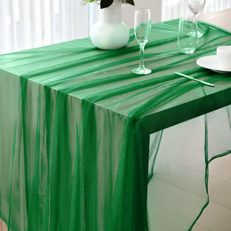 Décoration de Fête Rouleau de Tulle pour Allée Nuptiale et Arc Floral