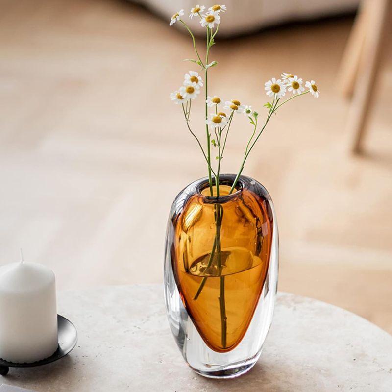 Vase Murrano en Verre Moderne