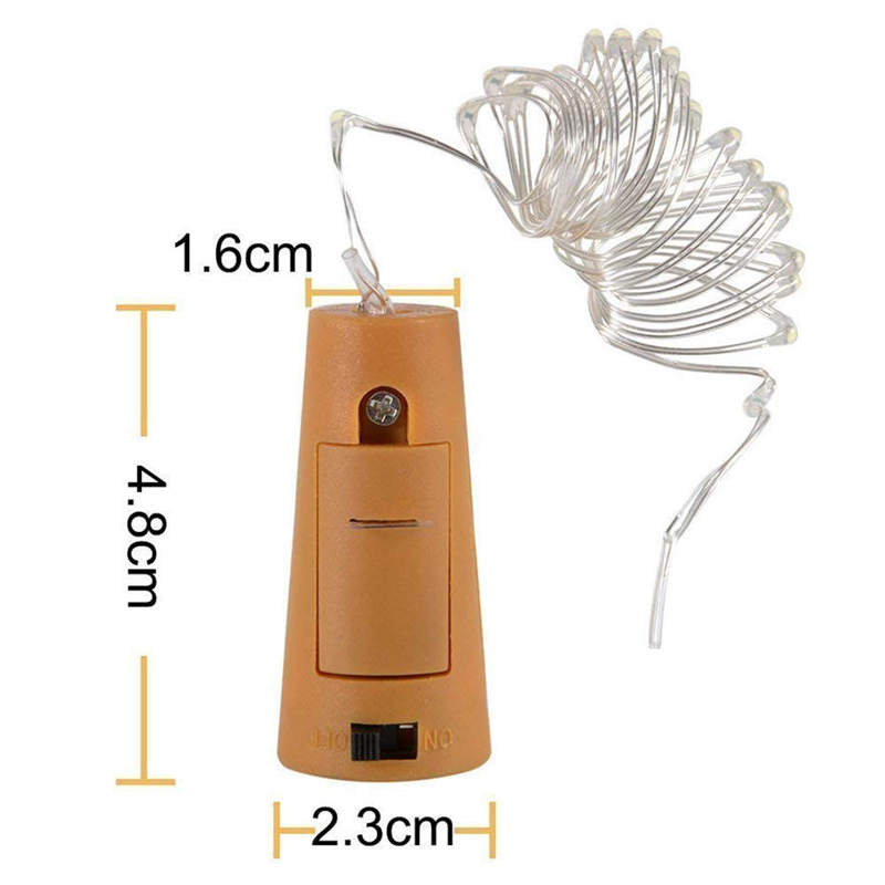 Guirlandes à Piles LED Lumineuses pour Bouteilles