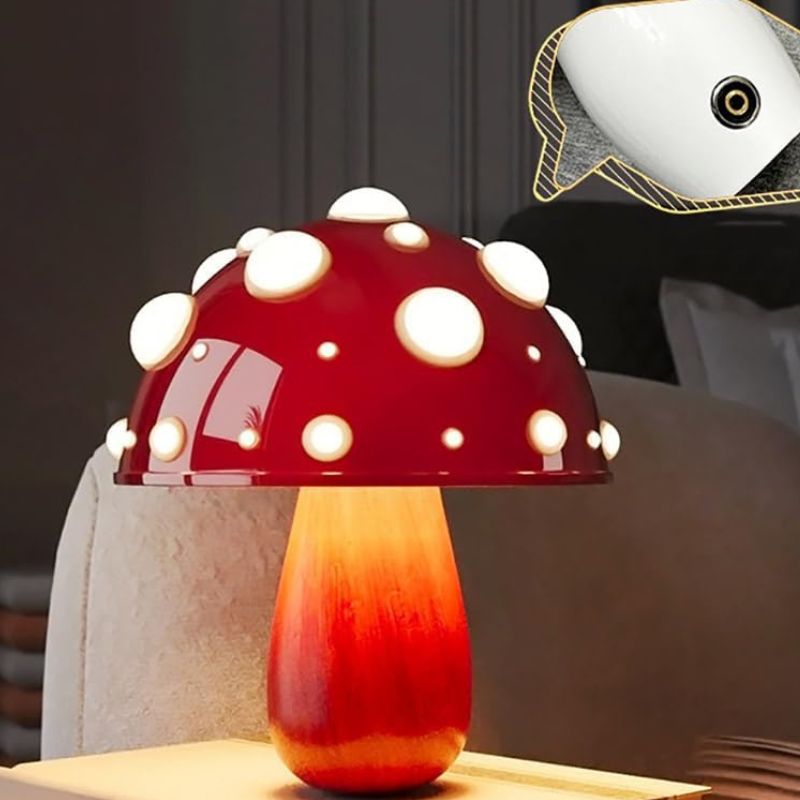 Lampe Champignon Egmont Toys À Pois Blancs