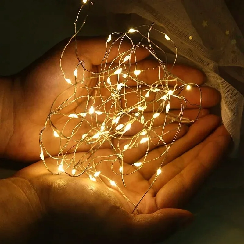 Guirlandes à Piles LED Mini Chaîne Lumineuse