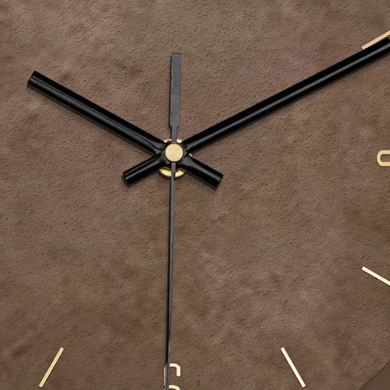 Horloge Parlante Murale Moderne Avec Design Artistique Et Commande Vocale