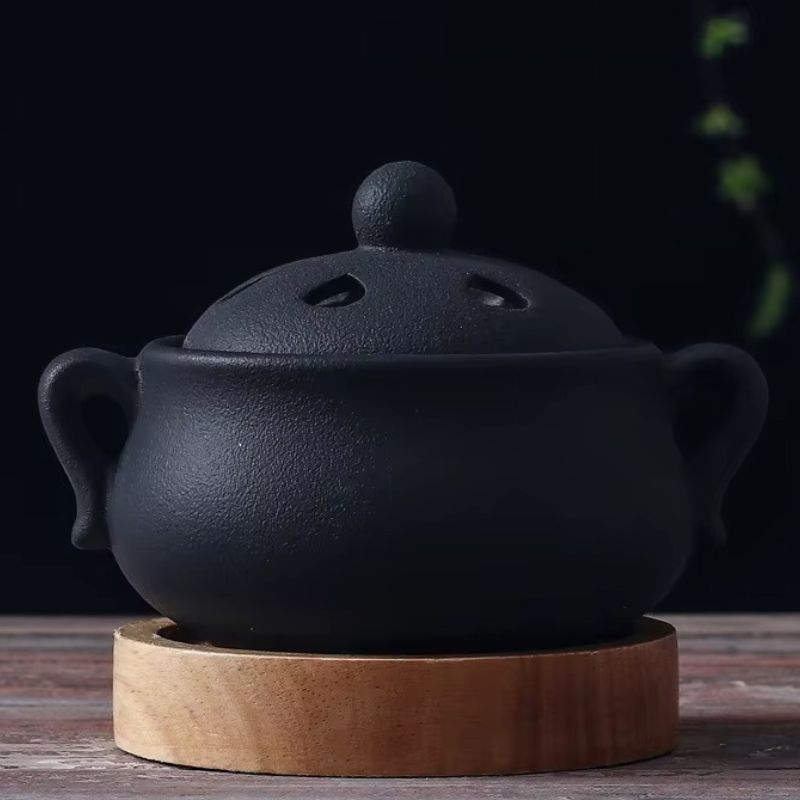 Diffuseur D’Huiles Essentielles Design En Céramique Chauffante Réutilisable