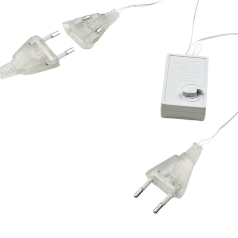 Guirlande LED Flocon de Neige Lumineuse