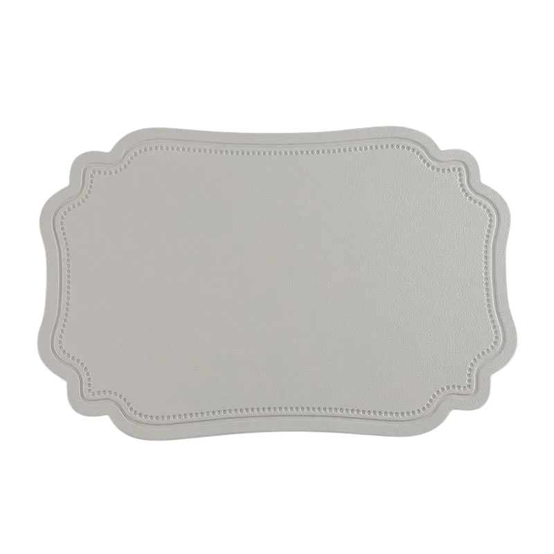 Set De Table Cuir Luxe Imperméable Et Thermique