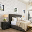 Panneau Mural Décoratif 3D Avec Relief Géométrique
