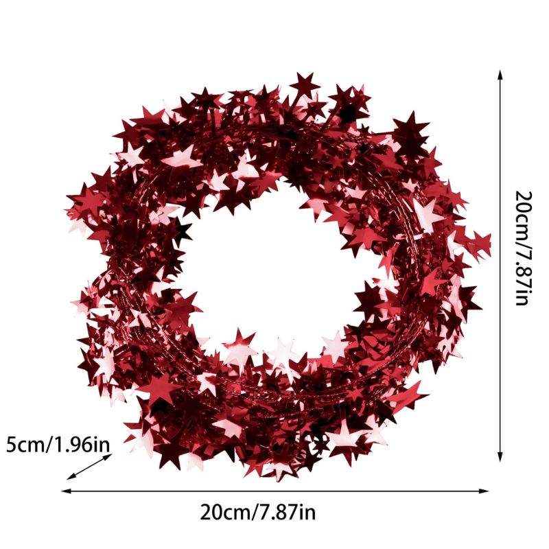 Guirlandes pour Anniversaire Étoiles Scintillantes
