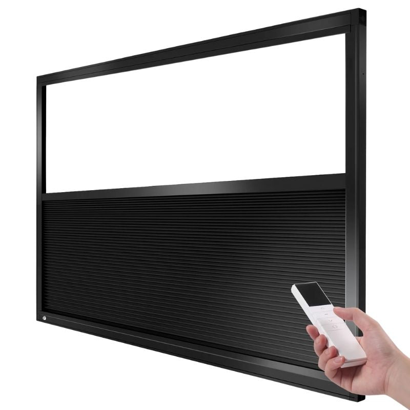 Rideau Intelligent Motorisé Occultant Avec Télécommande
