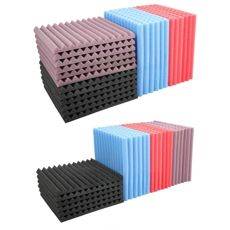 Panneau Mural Acoustique Avec Mousse Haute Densité 100 Pièces