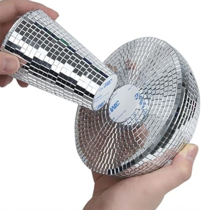 Lampe Champignon Style Discothèque Avec Reflets Brillants