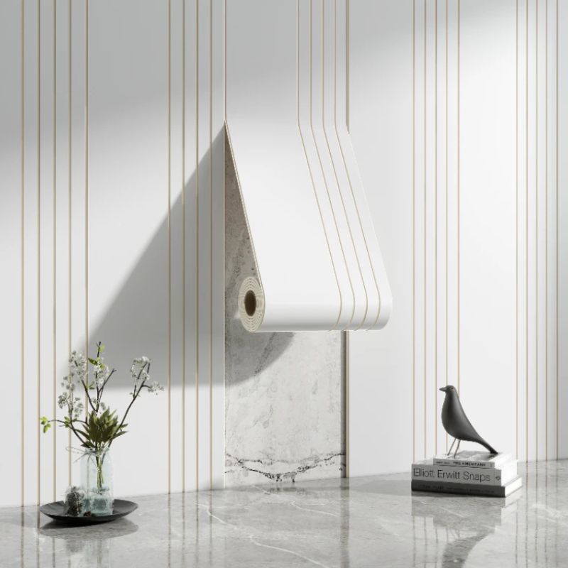 Panneau Mural Bois En Rouleau Avec Effet 3D