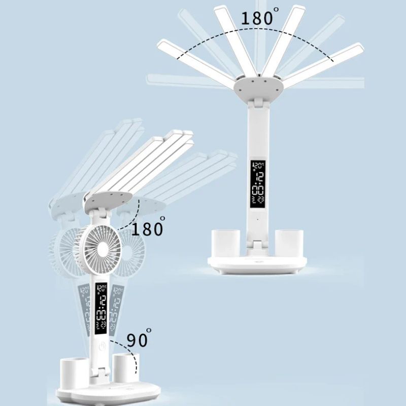 Lampe De Table LED Multifonction À Quatre Têtes