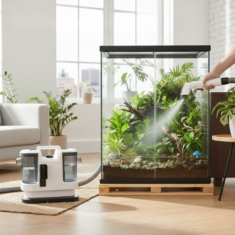 Brumisateur Terrarium Multifonction Avec Système De Nettoyage