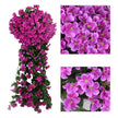 Guirlande De Fleurs Artificielles Avec Roses De Vigne Retombantes