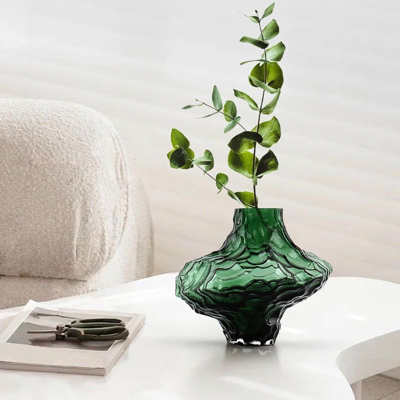 Vase Murrano en Verre Style Nordique