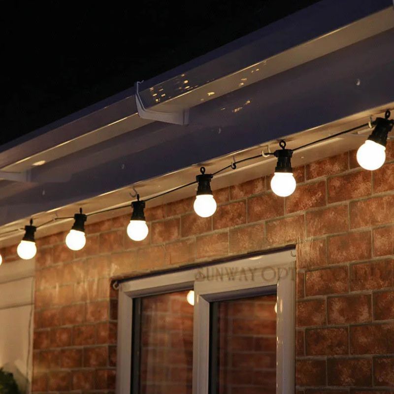 Guirlandes d’Extérieur LED Étanche Boules Lumineuses