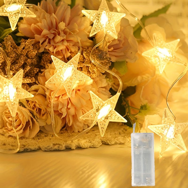 Guirlande LED Étoiles Lumineuses