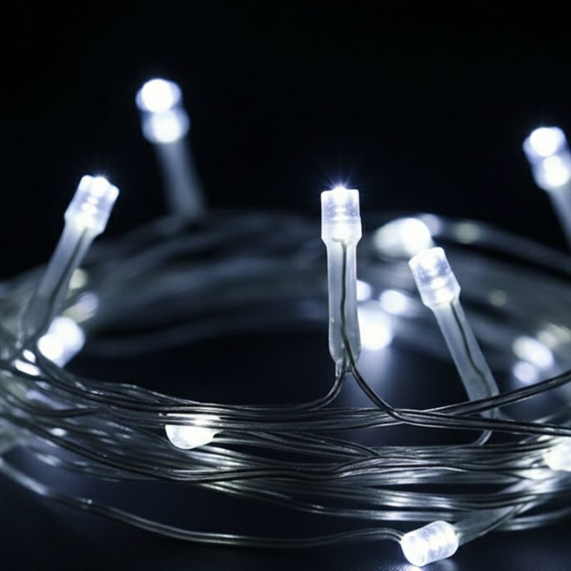 Guirlande LED Lumineuse Dégradée en Fil de Cuivre