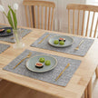 Set De Table En Lin Lavable Et Antidérapant