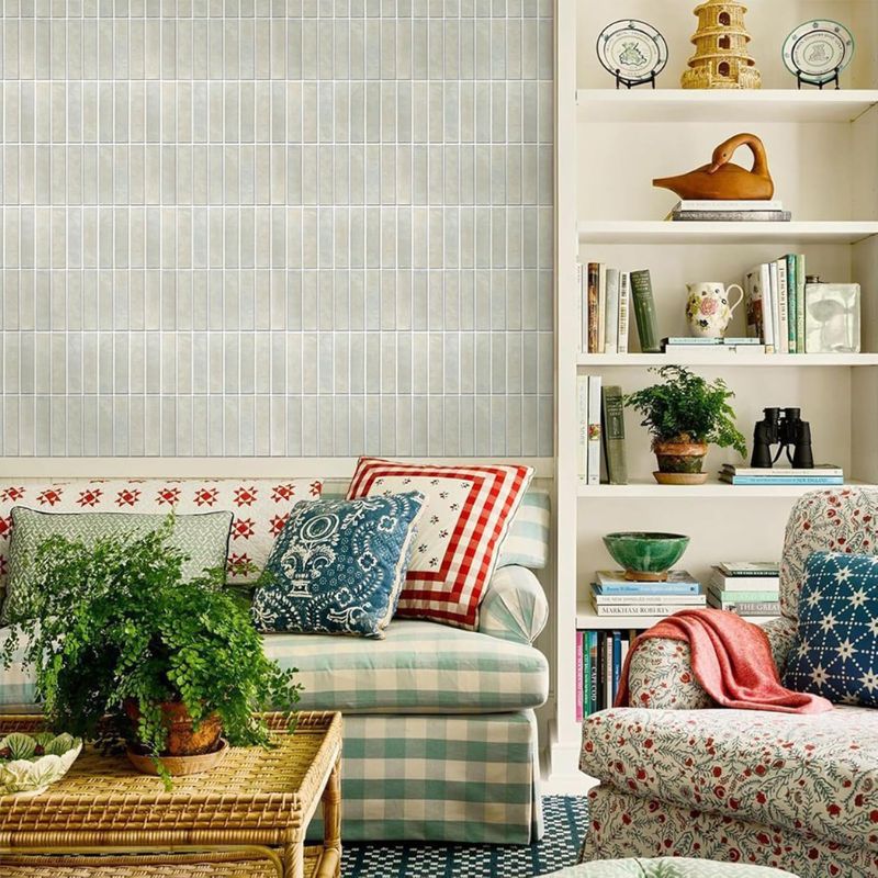 Panneau Mural Décoratif Avec Effet Carreaux 10 Pièces