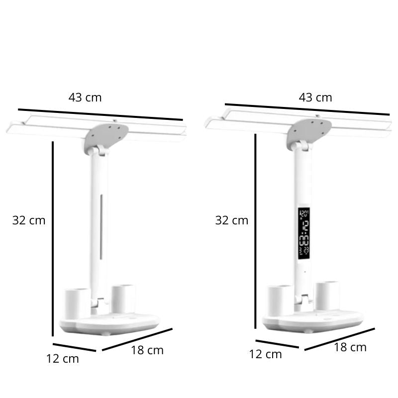 Lampe De Table LED Multifonction À Quatre Têtes