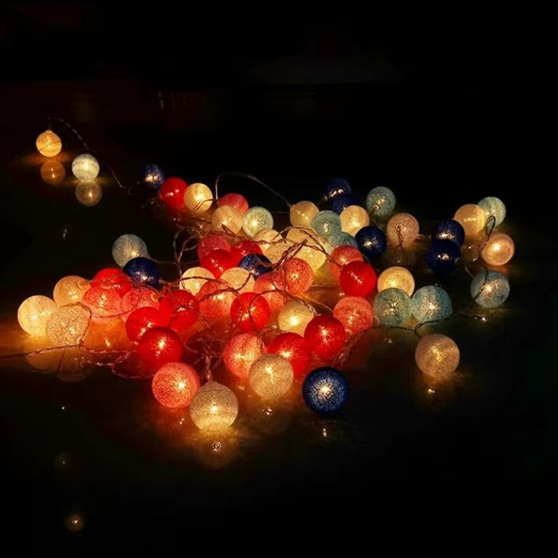 Guirlande LED Boule Lumineuse