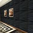 Panneau Mural 3D Ondulé Auto Adhésif