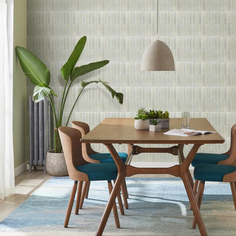 Panneau Mural Décoratif Avec Effet Carreaux 10 Pièces