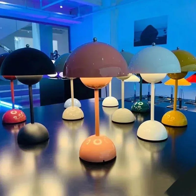 Lampes d'Ambiance Champignon Design Minimaliste