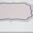 Set De Table Cuir avec Bord Ondulé