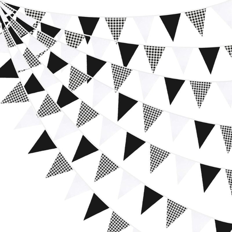 Accessoires Guinguette Avec Fanions Rétro