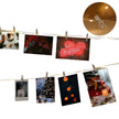 Guirlandes d’Intérieur LED avec Clips Photo