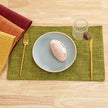 Set De Table En Lin Lavable Et Antidérapant