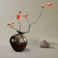 Vase en Terre Cuite Style Japonais