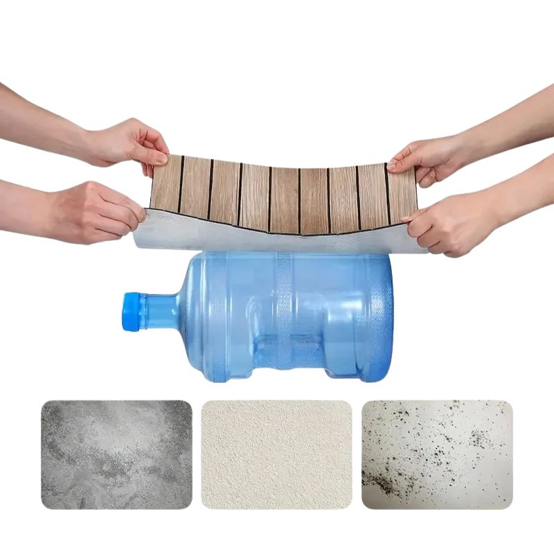 Panneau Mural Bois Avec Design 3D