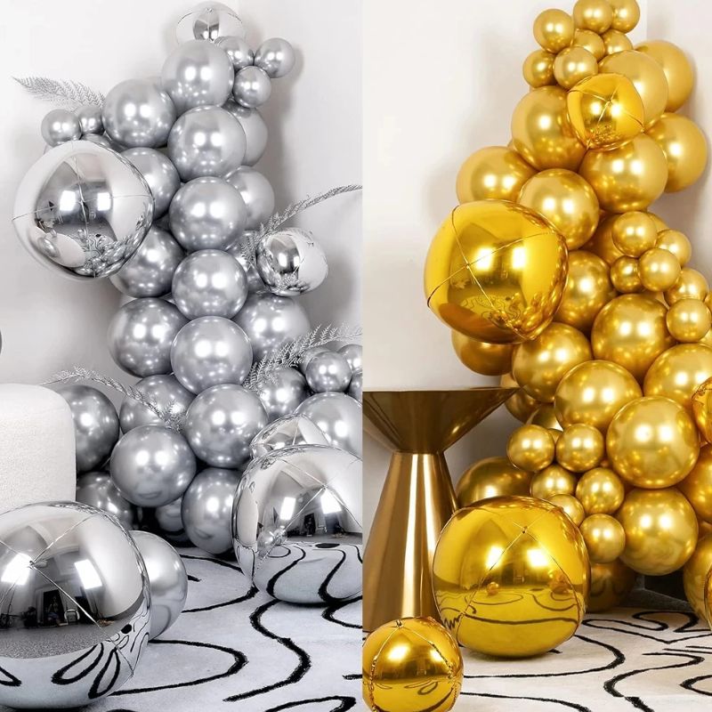 Décorations Festives Ballons Holographiques 4D