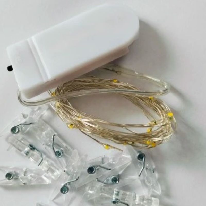 Guirlandes d’Intérieur LED avec Clips Photo