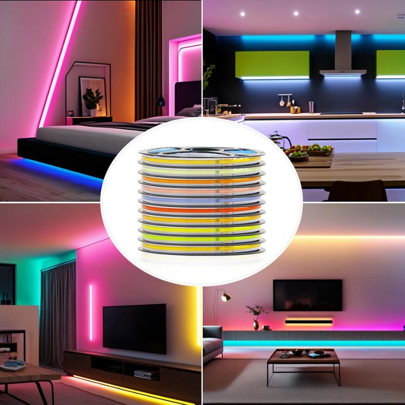 Guirlande LED Adhésive Avec Lumière Réglable