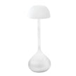 Lampe Champignon Blanche Brillante Style Chic