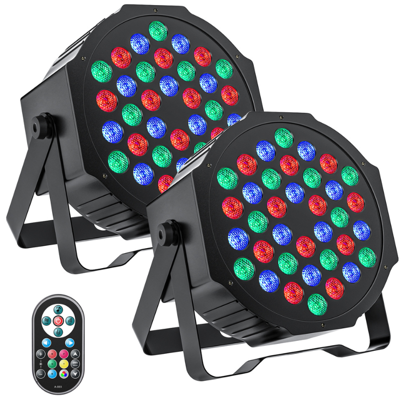 Éclairage Festif Kit De 2 Projecteurs LED Professionnels