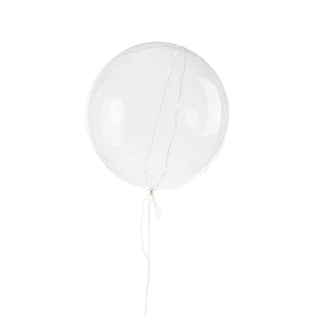 Éclairages de Salle Ballons LED Transparents Lot de 5
