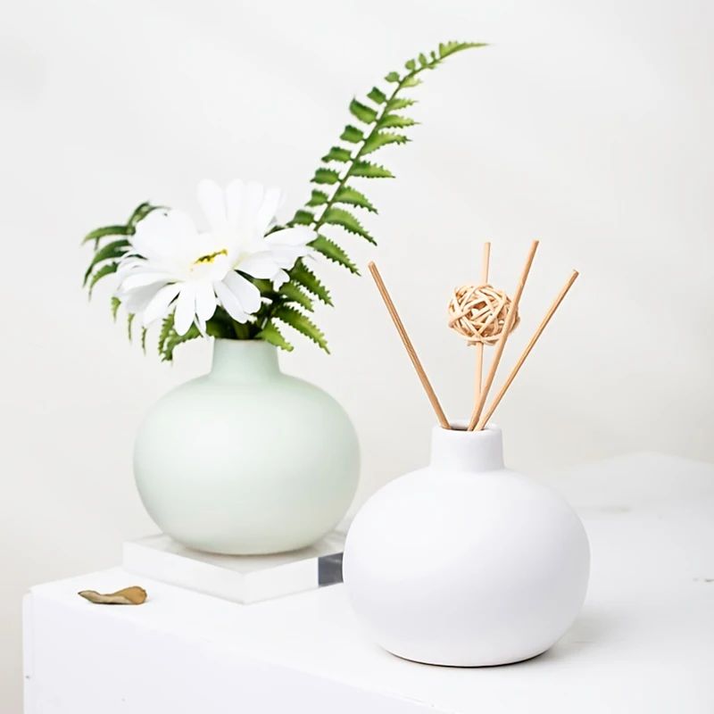 Petit Vase Rond en Céramique