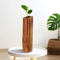 Vase Poser en Bois pour Fleurs