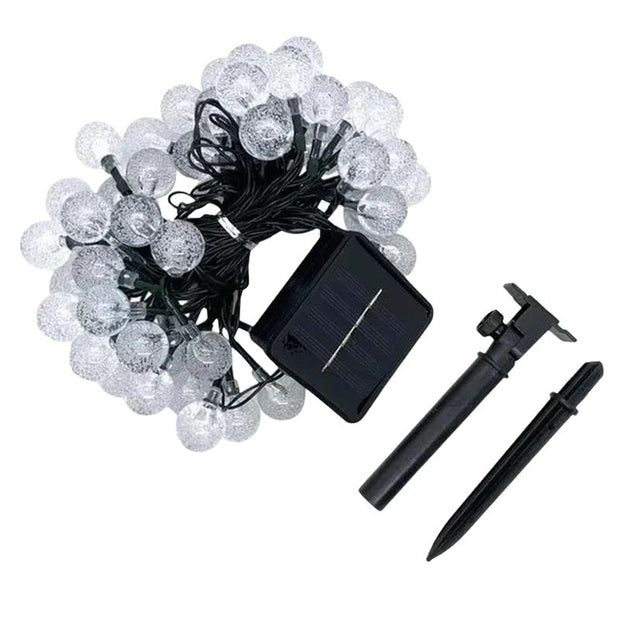 Guirlandes Guinguette Solaire en Cristal