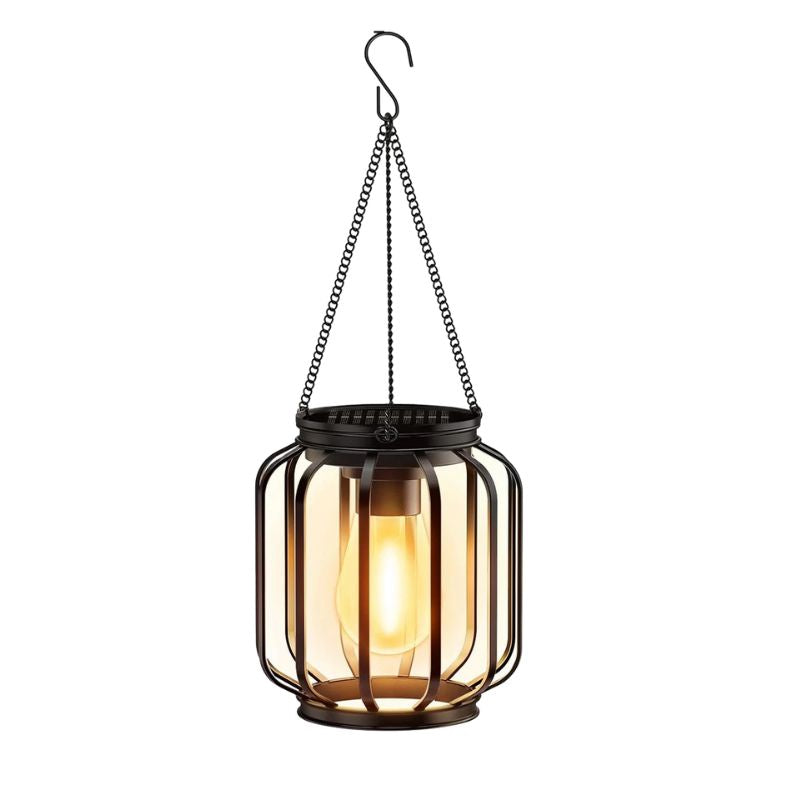 Lanternes Solaires Décoratives LED Suspendue Style Industriel