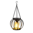 Lanternes Solaires Métal LED Suspendue Design Moderne