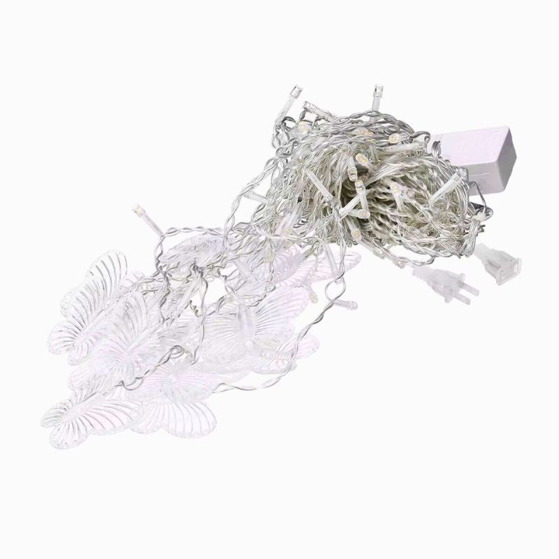 Rideaux Lumineux Guirlande Papillons LED