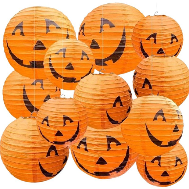 Citrouilles Halloween Lanternes  en Papier
