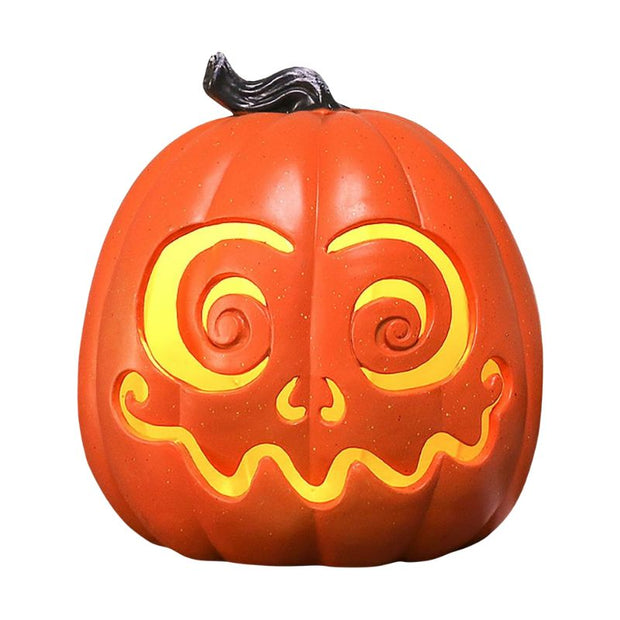 Citrouilles Halloween Terrifiante avec Éclairage Intégré